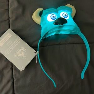 Disney Monsters Inc Sulley Blue Glow Light-Up Headband - NWT